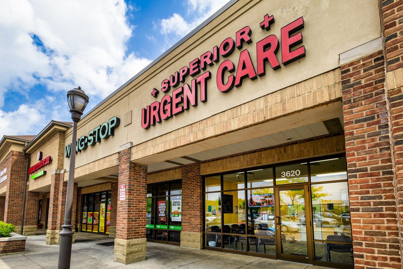 Клініка Superior Urgent Care на Gender Rd. у Canal Winchester